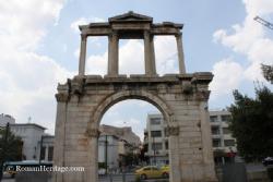 Athens Hadriann-s Arch arco de Adriano