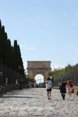 Arch Titus arco de Tito