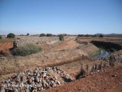 Toledo. Consuegra. Non roman Dam Dique no romano