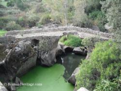 Roman Bridge el Ponton puente