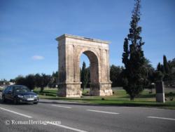 Spain Tarragona Arch of Bara Arco Roda de Bra