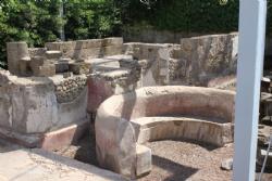 Pompeii outisde the city Temple of Dionisyus