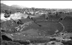Amfiteatrum Italy Italia Cassino Casinum ruined site