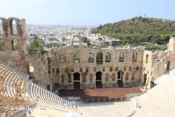 Odeon Greece Athens Agrippa-s Odeon de Agripa