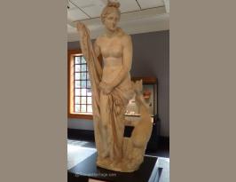 Getty Villa Malibú Statue of Venus The Mazarin Venus Roman Rome A.D. 100 to 200 Marble (3)
