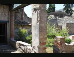 Herculaneum ErcolanoHouse  next to the House of the Skeleton  (3)
