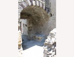Herculaneum ErcolanoHouse  next to the House of the Skeleton  (9)