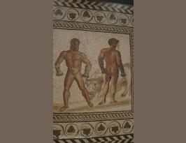 Getty Villa Malibú Roman Mosaics Boxers 211 Athletes and Competition  (11)