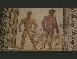 Getty Villa Malibú Roman Mosaics Boxers 211 Athletes and Competition  (4)
