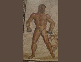 Getty Villa Malibú Roman Mosaics Boxers 211 Athletes and Competition  (8)