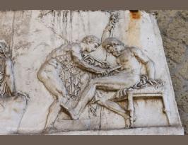 Herculaneum Ercolano House of the relief of Telephus (14)