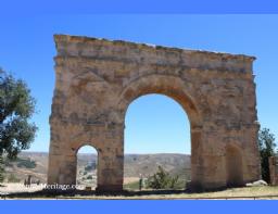 Spain Castilla Leon Soria Medinacelli Arch Arco -2-.JPG
