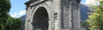 Italy Aosta Arch of Augustus Augusto Italia