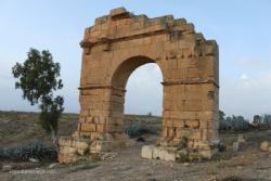 Tunisia Kasserine Cillium Arch of Trajanus
