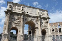 Italy Rome Arch of Constantinus Constantino Italia