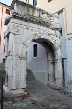 Italy Trieste Arch of Ricardo Trieste Italia