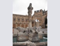 Jaen Andalucia Baeza roman fountain fuente romana -3-.JPG