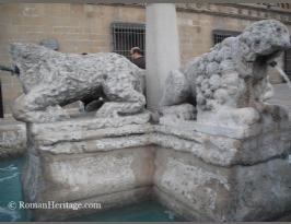 Jaen Andalucia Baeza roman fountain fuente romana -10-.JPG