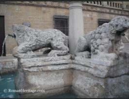 Jaen Andalucia Baeza roman fountain fuente romana -11-.JPG