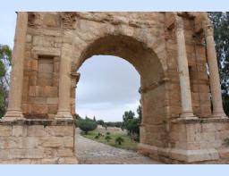 Tunisia Sbeïtla Arch of the Tetrachy or Arch of Diocletian  Sufetula  (27)