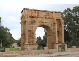 Tunisia Sbeïtla Arch of the Tetrachy or Arch of Diocletian  Sufetula  (6)
