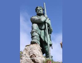 Spain Cantabria Santander estatua del cantabro Statue Cantabric Warrior -2-.JPG