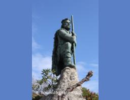 Spain Cantabria Santander estatua del cantabro Statue Cantabric Warrior -7-.JPG
