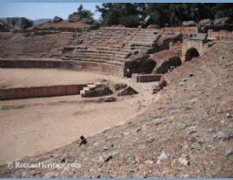 Spain Extremadura Badajoz Merida Amphitheater Anfiteatro -14-.JPG