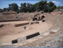 Spain Extremadura Badajoz Merida Amphitheater Anfiteatro -16-.JPG