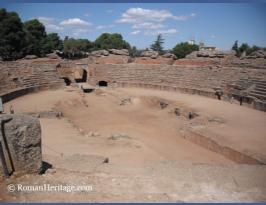 Spain Extremadura Badajoz Merida Amphitheater Anfiteatro -28-.JPG