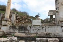 Turkey Ephesus Nymphaeum by the monument