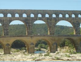 France Francia Pont de Gard Aqueductum Acueducto (2)