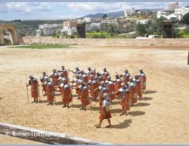 Re-enactment at Gerash Jordan Jordania Reconstruccion historica -4-.JPG