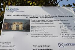 Italy Verona Arch dei Gavi Italia